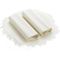 Lot de 100 feuilles de papier ciré d’emballage antiadhésif pour gâteaux et pains , 5 [201]