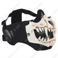 Masque Fang - TECH DISCOUNT - Protection auditive - Costume d'équitation - Halloween
