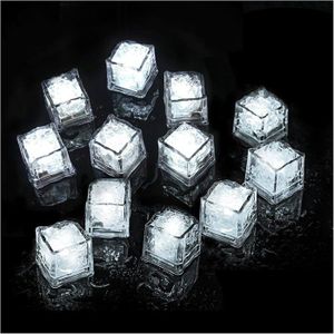 Lot De Glaçons Lumineux Multicolores LED - Pour Cocktails Et Fêtes - Neuf Sous Emballage