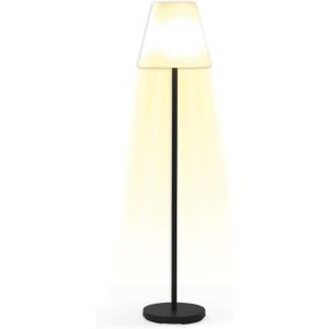 LAMPE DE JARDIN  Lampadaire solaire LED Hoberg - Classique - Pied -