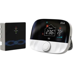 THERMOSTAT D'AMBIANCE Thermostat Wifi Programmable Pour Chauffage De Chaudière - Tuya - Contrôle Par Application - Économie d'énergie