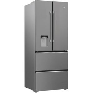 RÉFRIGÉRATEUR CLASSIQUE Réfrigérateur multi portes Beko GNE490I21DZXP • Ré