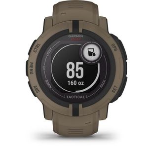 Montre connectée sport Montre connectée - GARMIN - Instinct 2 Solar - Tactical Edition - Coyote