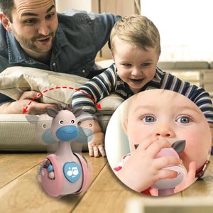 JOUET À BASCULE Le gobelet fauve pour enfants peut hochet bébé jouet rampant coulissant inertiel n9707