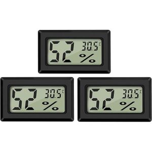 THERMOMÈTRE - BAROMÈTRE Mini Digital LCD Thermomètre Hygromètre Températur