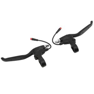 Leviers De Frein Vélo électrique Pour Moteur Tongsheng TSDZ-2 - Aluminium, Diamètre Guidon 22.2mm, Noir