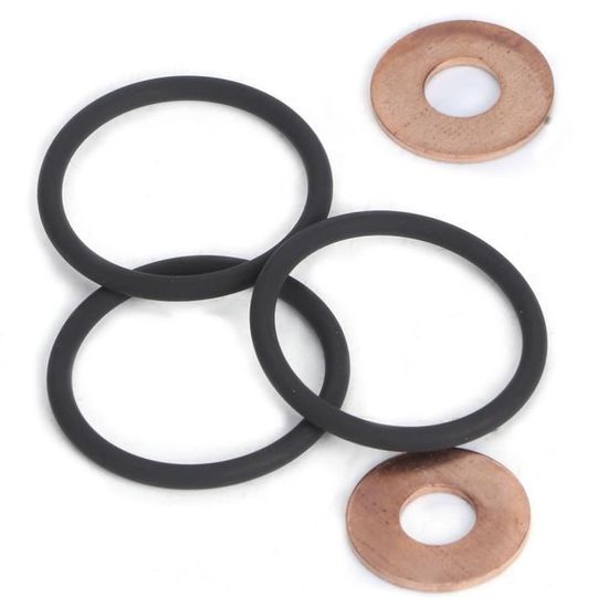 Kit de bague d'étanchéité en cuivre pour injecteur 450 pièces TOPTUL | JGEW450A