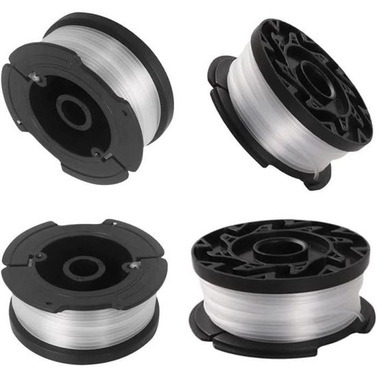 Chuancheng – Lot De 6 Bobines De Fil Vert Pour Débroussailleuse Black