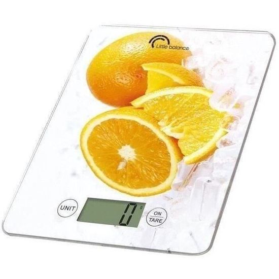 Balance de cuisine électronique 5 Kg - oranges glacées