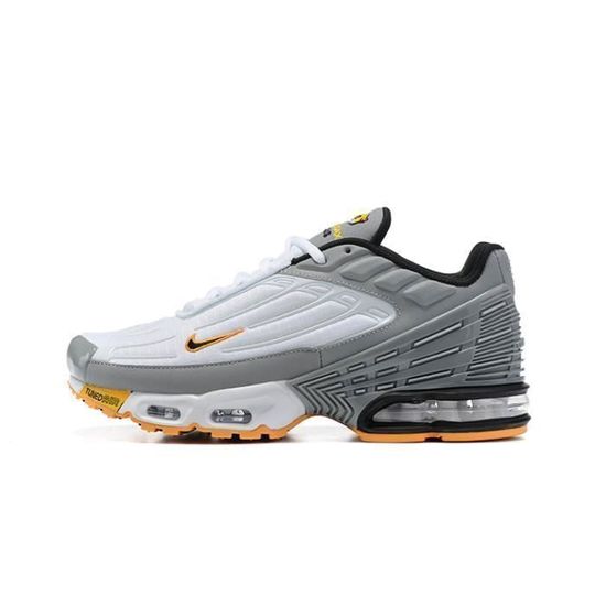 Baskets Nike Air Max TXT Plus TN 3 Homme Chaussures EntraÃ®nement de Sport Blanc Gris Blanc gris 