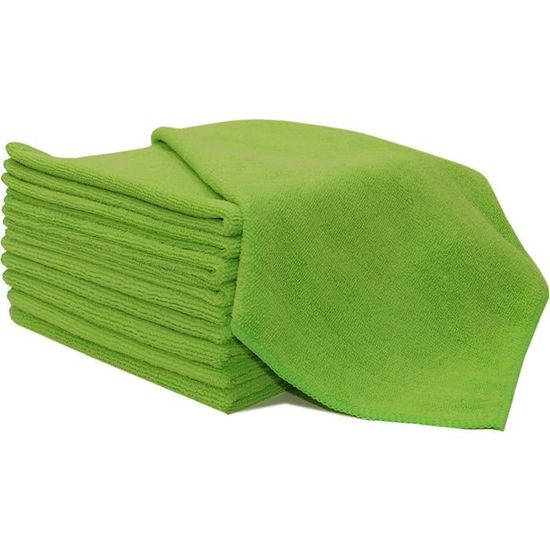 Carré de nettoyage en microfibres bambou multi-usages