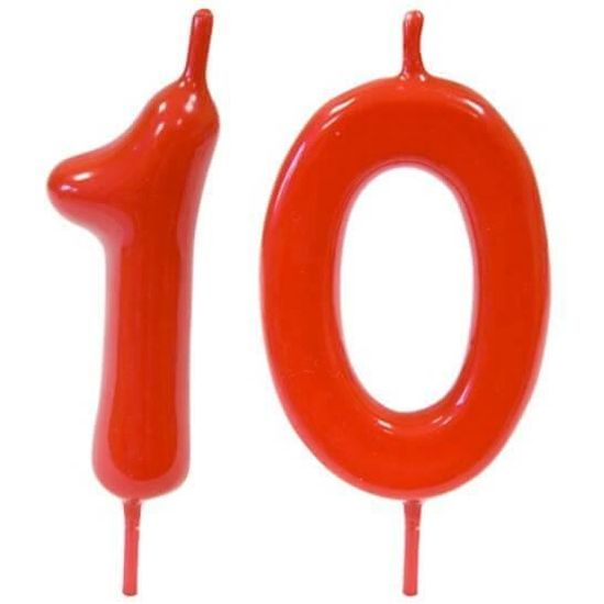 Pack Bougie Rouge Chiffre 10 Sur Pique Pour Decoration Gateau Anniversaire Ref Bga1100 Cdiscount Maison Pack Bougie Rouge Chiffre 10 Sur Pique Pour Decoration Gateau Anniversaire Ref Bga1100 Cdiscount Maison