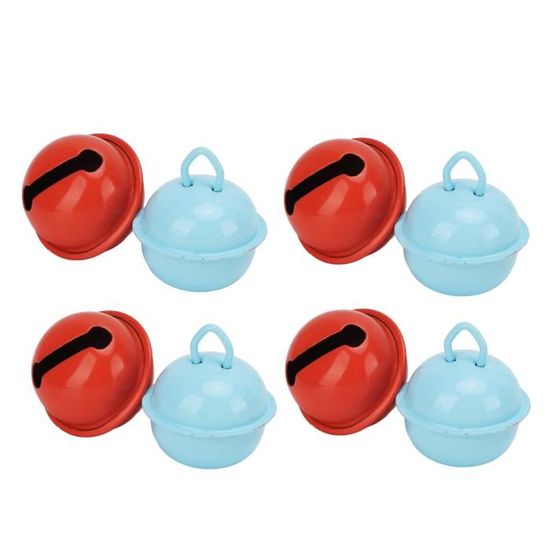 Lot De 24 Grelots De Noël En Métal - 4 Cm, Argent Et Or - Avec Cordon De 5 M - Pour Décoration, Bricolage, Bijoux - 6