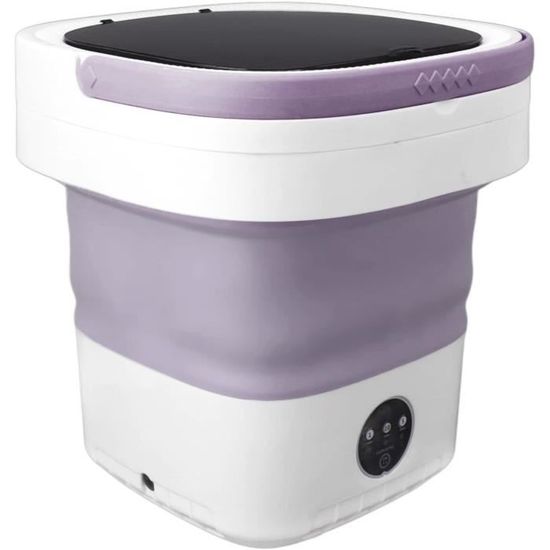 Smandy 2 En 1 Mini Laveuse à Linge, 9L Capace Portable