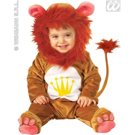 Déguisement lion bébé 1 à 2 ans - WIDMANN - Fille - Intérieur - Enfant - Noir