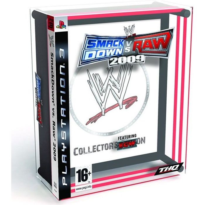 Deg Wwe Smackdown Vs Raw 2009 Collector / Jeu Console