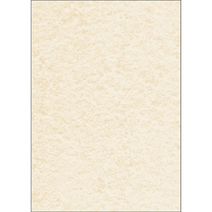 Papier à Lettre SIGEL DP490 - A4 21x29,7cm, 185g/m², Bleu Diplôme, 20 Feuilles