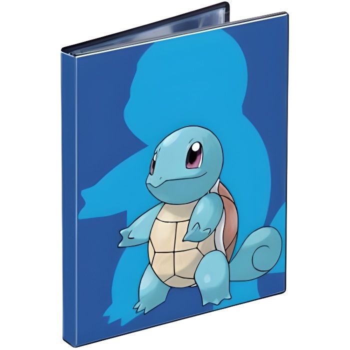 ASMODEE Pokémon : Portfolio Carapuce 80 cartes - Jeu de Cartes à Collectionner - Accessoire de Rangement