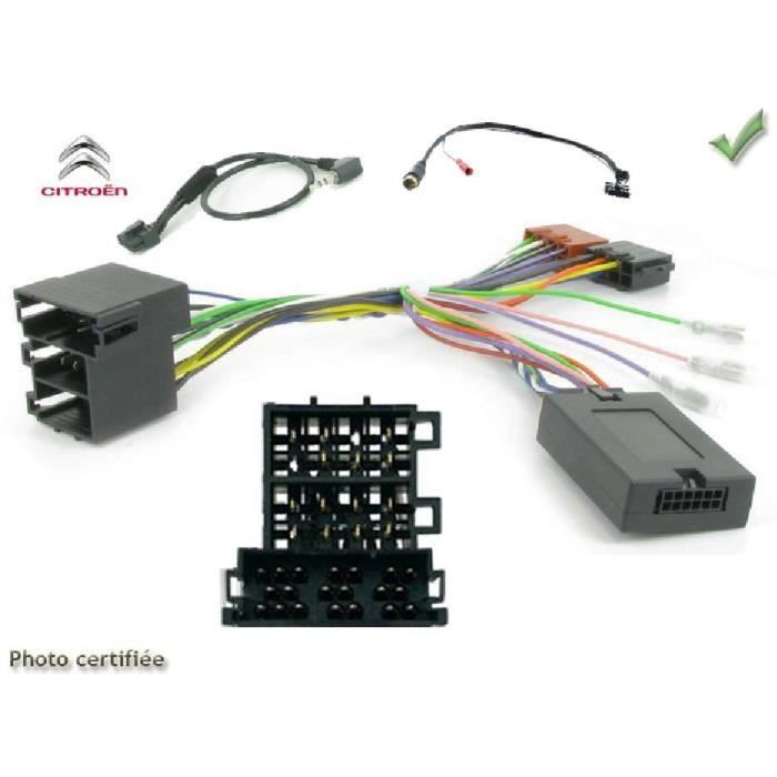 Interface Cde au Volant Citroen Jumper 00-08 ISO JVC - ADNAuto - ADN-CAV