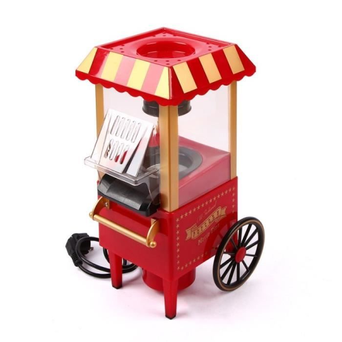 Machine à pop-corn Électrique Automatique Chariot De Ménage Sans Huile