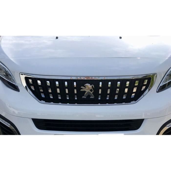 Autocollants SUPER CHROME pour calandre Peugeot Traveller 2016 / 2020 Haute Résistance - MXSPIRIT