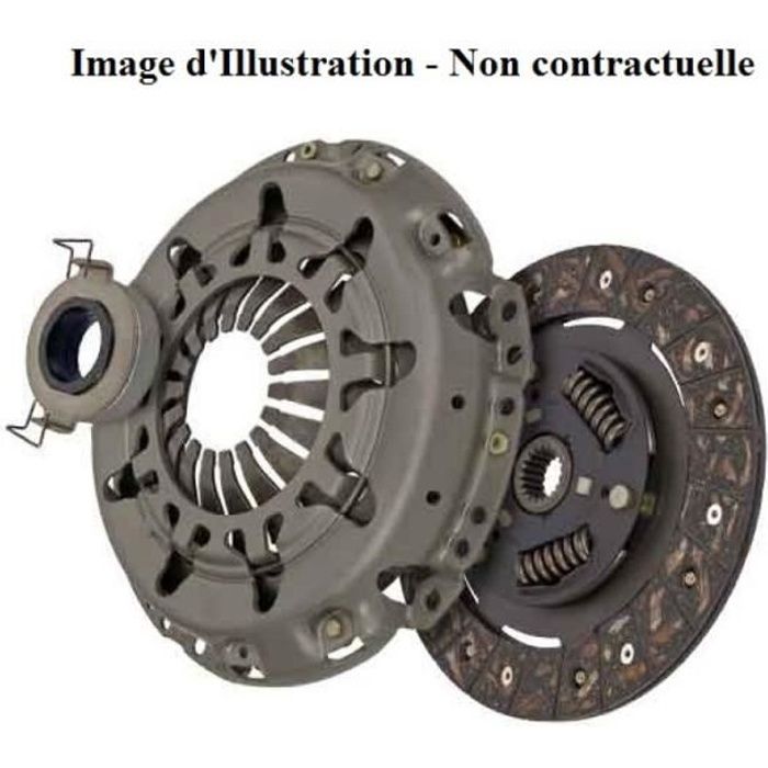 Kit D'embrayage-(Montage Tiré©) C5 I-C8-Evasion-Jumpy-Scudo-406-607-807 2,0 Hdi - PEUGEOT 807 2.0 HDI 107 é€ part. 07-2002
