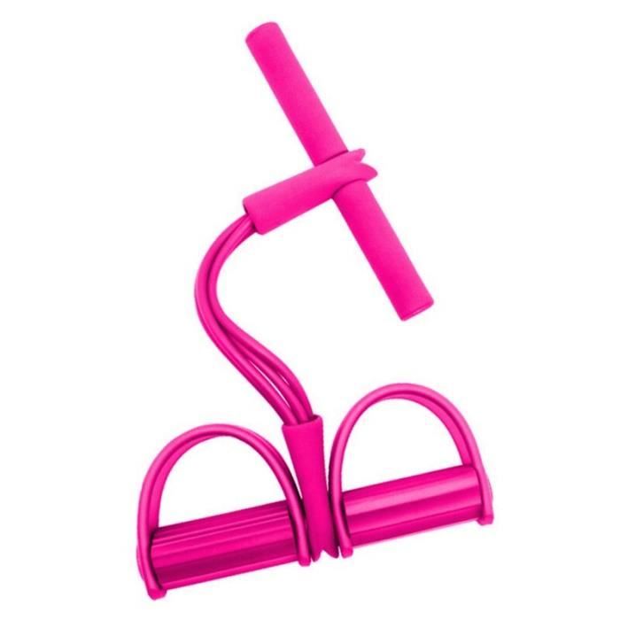 4 bandes de résistance de Tube Latex pédale exercice assis-up tirer corde bandes élastiques Yoga Fitnes - Modèle: P - HSJSTLDA08235