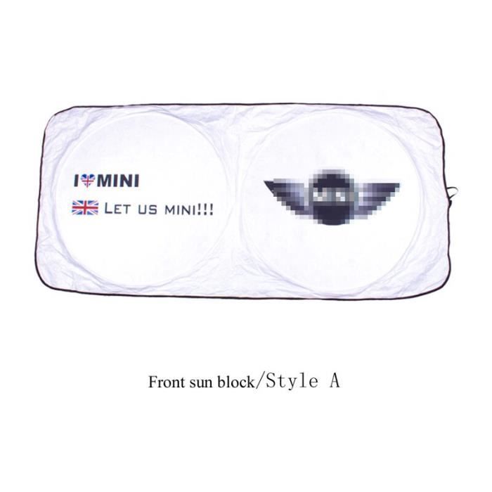 Pare-soleil Anti-UV pour Mini cooper R55, R56, R57, R58, R59, R60, R61, F54, F55, F56, F57, F60 Windshield Style A
