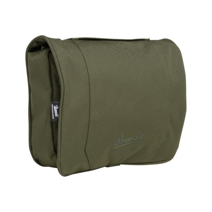 Grande Trousse de Toilette Vert Olive - Brandit