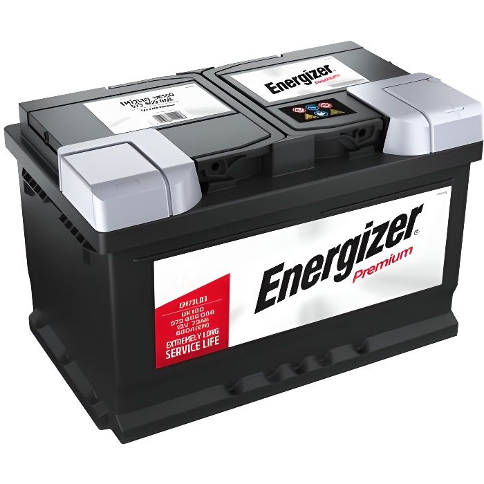 Batterie ENERGIZER PREMIUM EM72LB3 12 V 72 AH 680 AMPS EN