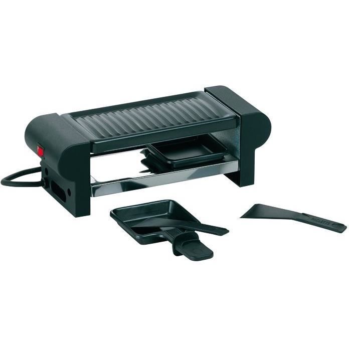 Appareil à raclette grill Bernina 350 W - 2 poêlons