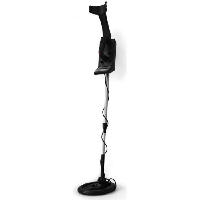 DURAMAXX Détecteur de Métaux Etanche Bobine 21cm jusqu'à 4m - signal visuel et sonore - distinction métaux ferreux et précieux.