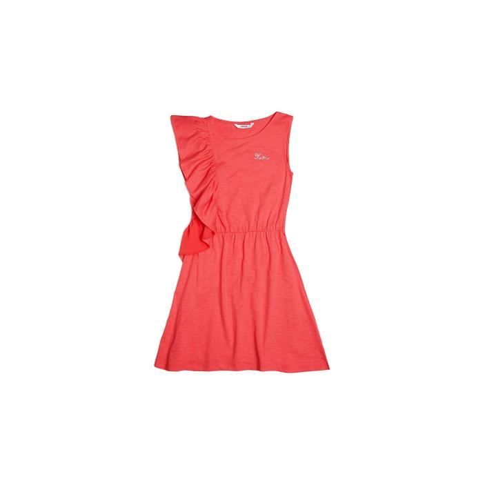 Guess Robe Rose saumon J82K115