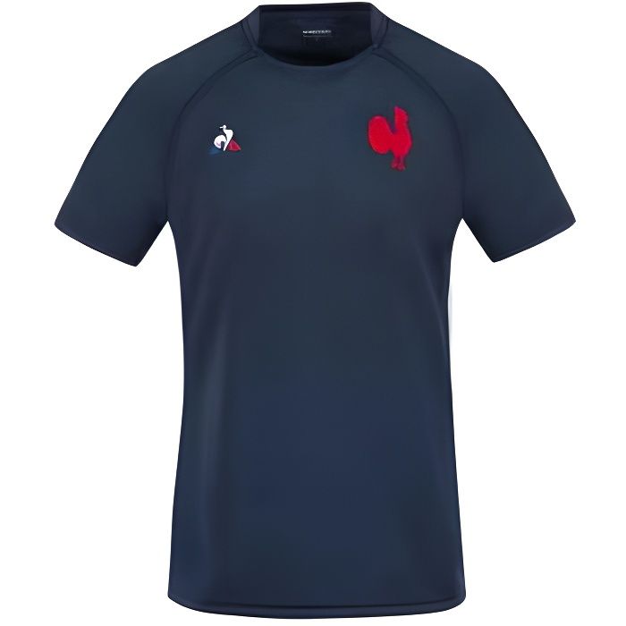 Maillot rugby France Rugby entrainement adulte 2020/2021 - Le Coq Sportif -- Taille XS
