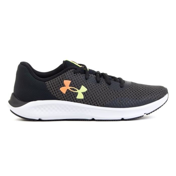 Chaussures UNDER ARMOUR Charged Pursuit 3 Noir-Gris - Homme/Adulte