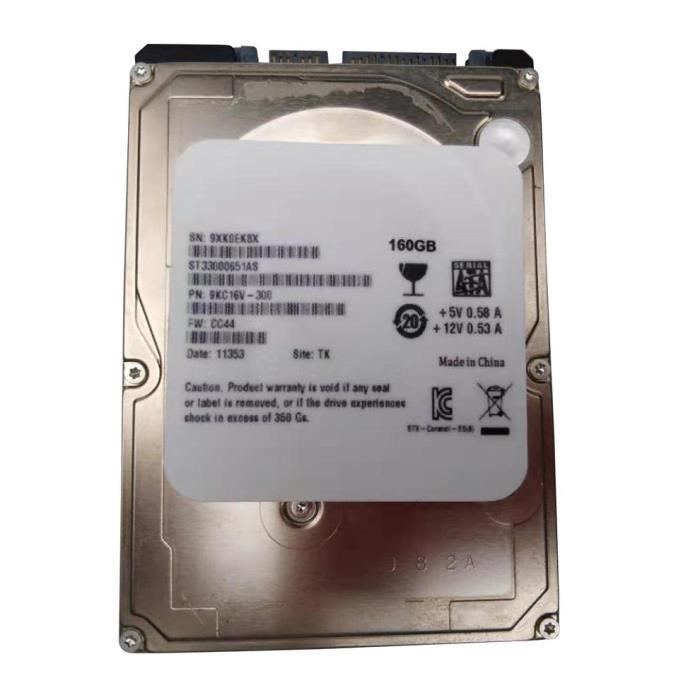 Disque dur de console de jeu PS3 - PS4 - Pro - Slim 160 Go couleur aléatoire