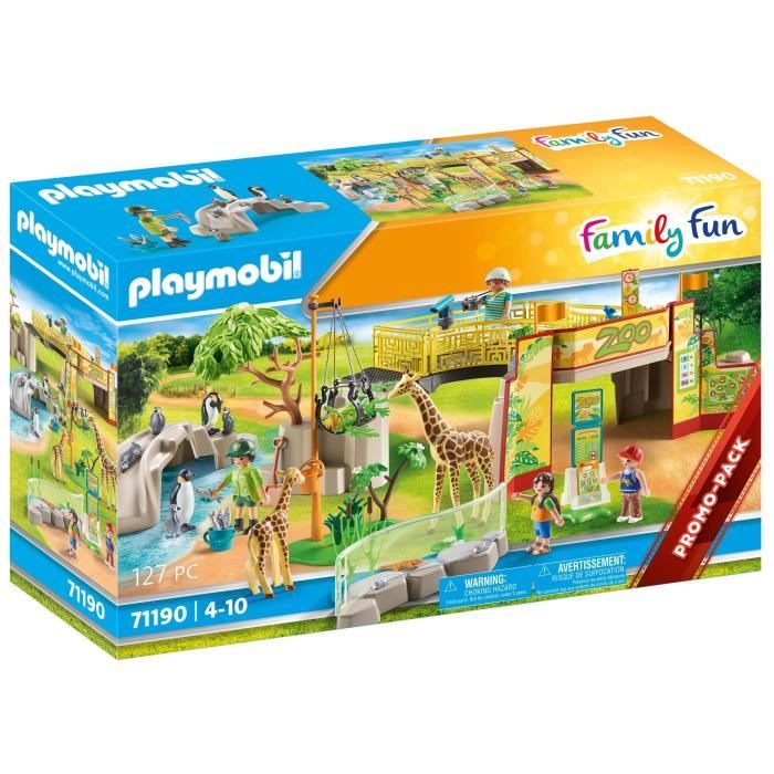 PLAYMOBIL - 71190 - Country Le parc animalier - Ménagerie - Animaux sauvages