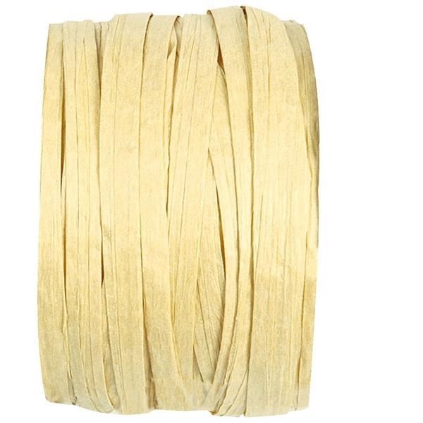 Bobine de raphia ivoire (x1) REF/2637