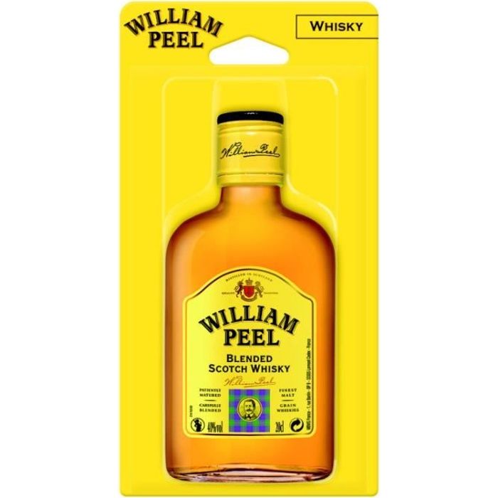 Scotch whisky 20cl William Peel