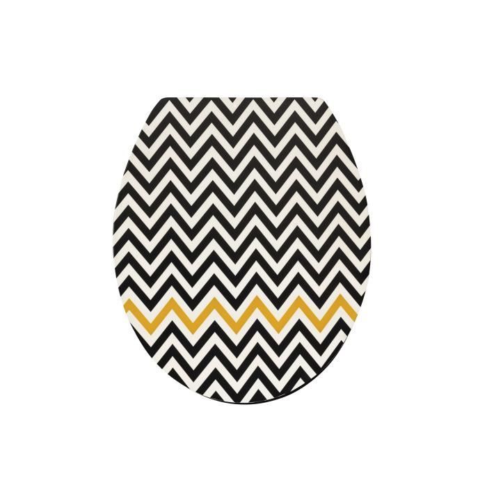 WIRQUIN Abattant trendy line Diplomat décor yellow