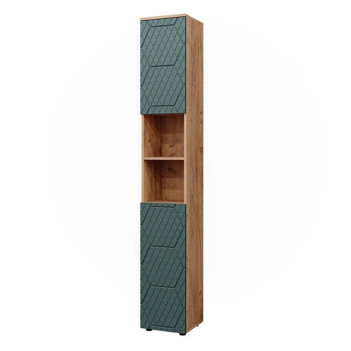 Vicco Ensemble de meubles de salle de bain Vert menthe 6 pièces, avec