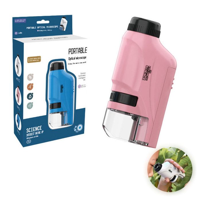 Petiscope – Microscope Portable Pour Enfant – Se Connecte Au Téléphone – Explorer La Nature – Sans écran – Cadeau éducatif