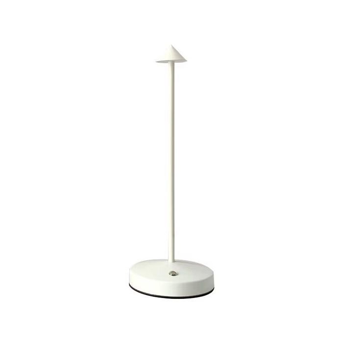 Lampe de table rechargeable LED – Modèle Camille - Blanc Lampe de table rechargeable LED – Modèle Camille - Blanc