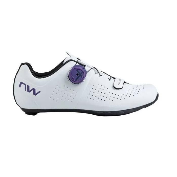 Chaussures vélo femme Northwave Storm Carbon - white/dark purple Chaussures vélo femme Northwave Storm Carbon - white/dark purple