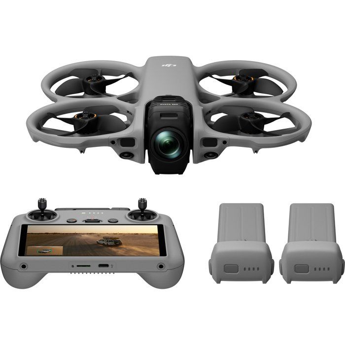 Drone - DJI - Avata 360 Fly More Combo (DJI RC 2) - Vidéo 8K capteur 1 - Transmission O4+ - 360° - Détection d’obstacles