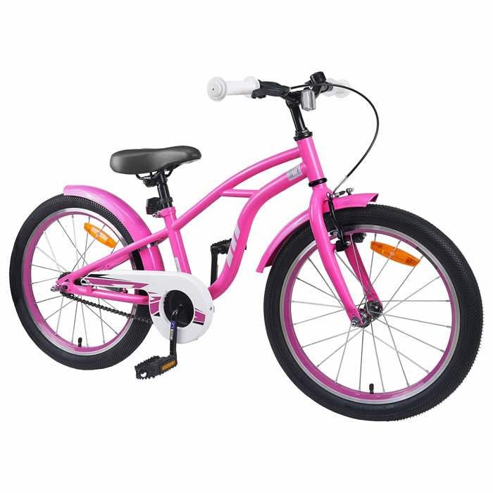 Style minimaliste - Cyclisme - filles & garçons - Vélo pour Enfants 18 Pouces - pour les 5-7 ans Rose foncé df8277426