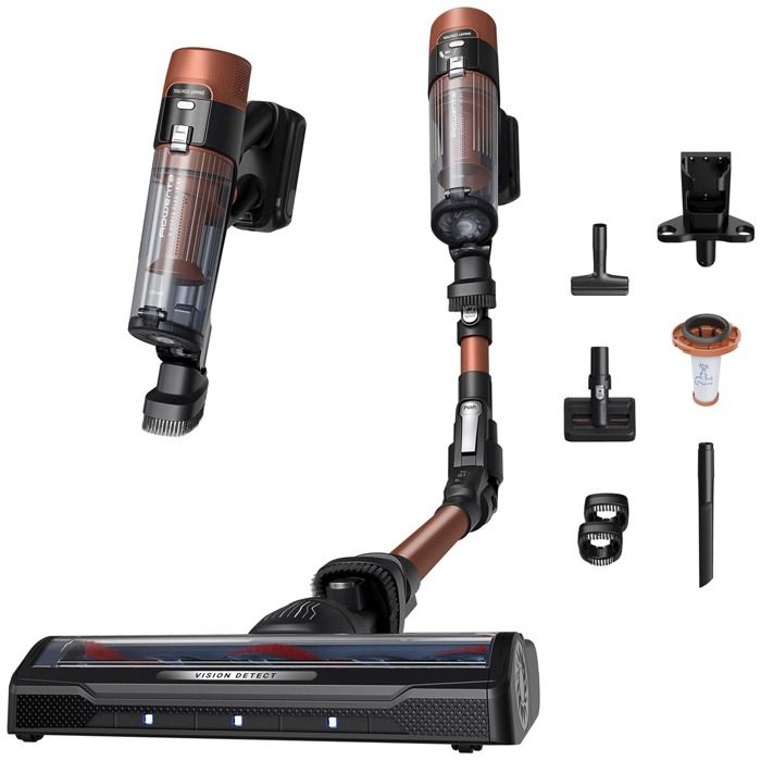 Aspirateur balai Rowenta sans fil X-Force Flex 10.80 Modèle Animal RH7A73E0 Noir Orange