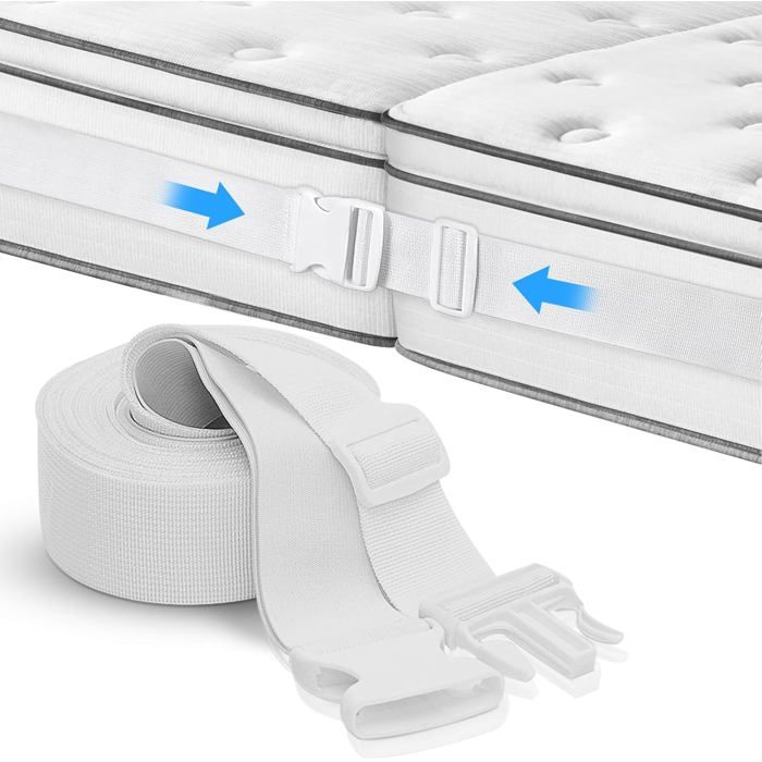 Support De Matelas Raccord De Matelas De 10 M Connecte Deux Matelas À Une Grande Surface De Couchage Connecteur De Sangle De[RD249]