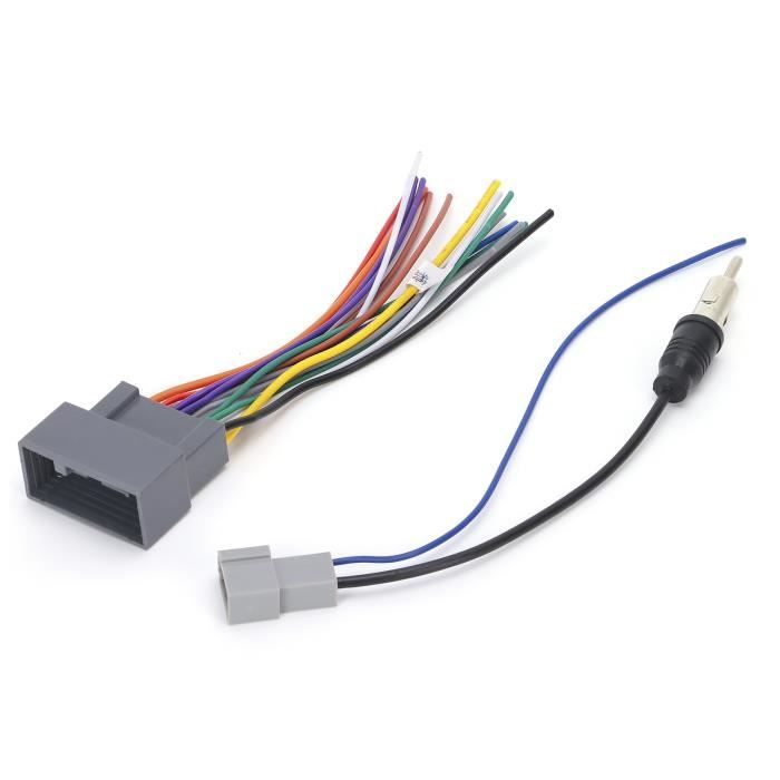 Kit D'installation Stéréo De Voiture, Kit Radio De 22,9 Cm