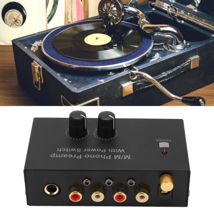 Préaplificateur Phono pour Platine Vinyle - Préapli Phono pour